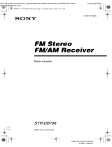 Sony STR-DB798 Mode d'emploi