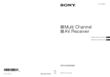 Sony STR-DA6400ES Manuel utilisateur
