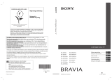 Sony KDL-37W55/57XX Manuel utilisateur