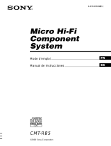 Sony CMT-RB5 Mode d'emploi