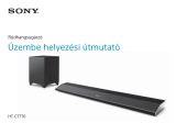 Sony HT-CT770 Quick Start Guide and Installation