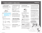 Samsung RF28NHEDBSG Guide d'installation