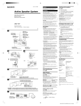 Sony SRS-T57 Mode d'emploi