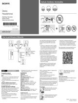 Sony MDR-EX15AP Mode d'emploi