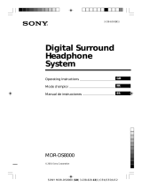 Sony MDR-DS8000 Manuel utilisateur