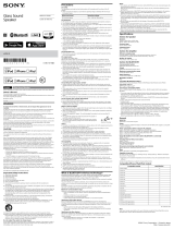 Sony LSPX-S1 Guide de référence