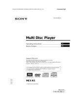 Sony MEX-R5 Mode d'emploi