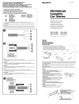 Sony XR-CA310 Guide d'installation