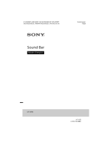 Sony HT-NT3 Mode d'emploi