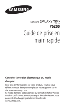 Samsung GT-P6200 Guide de démarrage rapide