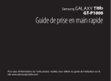 Samsung GT-P1000/M16 Guide de démarrage rapide