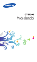 Samsung GT-I9305 Manuel utilisateur