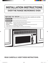 Samsung ME16H702SEW/AC Guide d'installation