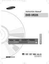 Samsung DVD-VR335 Le manuel du propriétaire