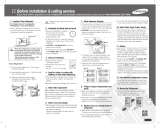 Samsung RF25HMEDBSG Guide de démarrage rapide