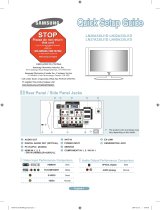 Samsung LN26A330J1D Guide de démarrage rapide