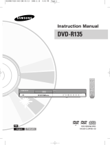 Samsung DVD-R135 Le manuel du propriétaire