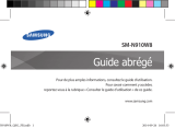 Samsung SM-N910W8 Guide de démarrage rapide