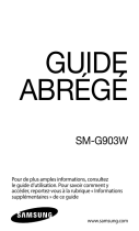 Samsung SM-G903W Guide de démarrage rapide