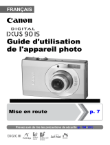 Canon Digital Ixus 90 IS Le manuel du propriétaire
