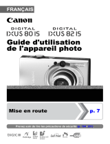 Canon Digital IXUS 80 IS Le manuel du propriétaire