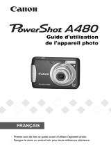 Canon PowerShot A480 Le manuel du propriétaire