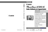 Canon POWERSHOT A720IS Le manuel du propriétaire