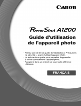 Canon PowerShot A1200 Le manuel du propriétaire