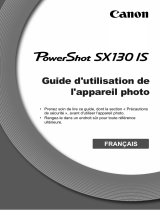 Canon PowerShot SX130 IS Le manuel du propriétaire