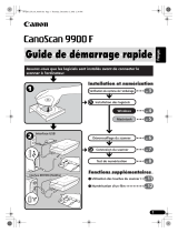 Canon CanoScan 9900F Guide de démarrage rapide