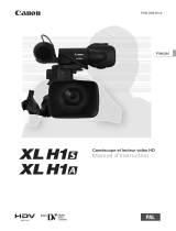 Canon XL H1A Le manuel du propriétaire