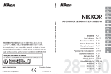 Nikon AF-S NIKKOR 28-300mm f/3.5-5.6G ED VR Manuel utilisateur
