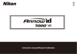 Nikon ARROW ID 7000 VR Manuel utilisateur
