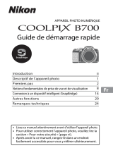 Nikon COOLPIX B700 Guide de démarrage rapide