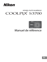 Nikon COOLPIX S3700 Guide de référence