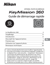 Nikon KeyMission 360 Guide de démarrage rapide