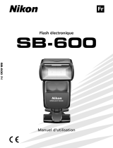 Nikon SB-600 Manuel utilisateur
