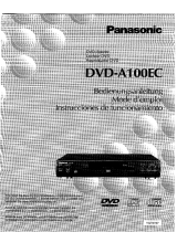 Panasonic DVDA100 Le manuel du propriétaire