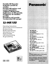Panasonic SJMR100 Le manuel du propriétaire