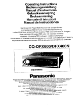 Panasonic CQDFX600N Mode d'emploi