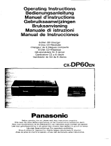 Panasonic CXDP60E Mode d'emploi