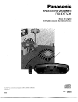 Panasonic RX-DT501 Le manuel du propriétaire