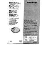 Panasonic SL-SX230 Le manuel du propriétaire