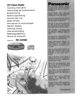 Panasonic RCCD500 Le manuel du propriétaire
