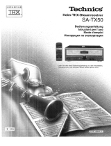 Panasonic SATX50 Le manuel du propriétaire