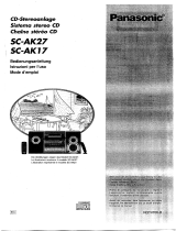 Panasonic SCAK17 Le manuel du propriétaire