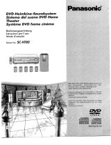 Panasonic SCHT80 Le manuel du propriétaire