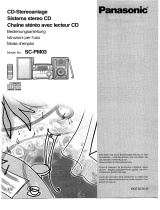 Panasonic SC-PM03 Le manuel du propriétaire