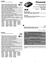 Panasonic SVSD51 Le manuel du propriétaire