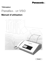 Panasonic UFV60 Le manuel du propriétaire